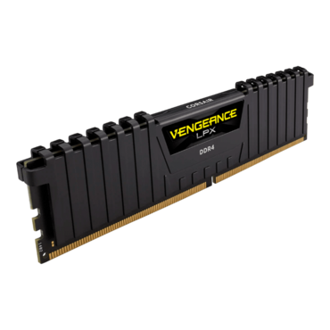 32GB (4 x 8GB) VENGEANCE® LPX DDR4 3600MHz, CL18, Blacxk, DIMM Memory