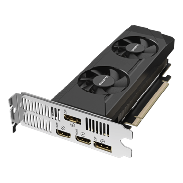 GeForce RTX™ 3050 OC Low Profile 6G, 1470 - 1477MHz, 6GB GDDR6, Graphics Card