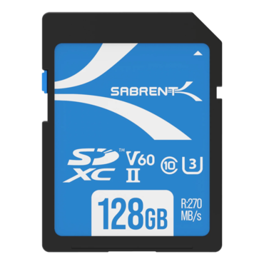 128GB V60 SD UHS-II 270M / W170MB/s SD Memory Card