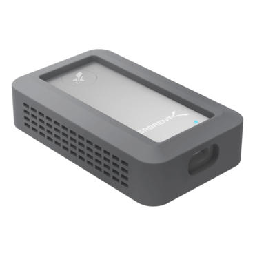 2TB Rocket Nano Rugged, 1000 / 1000 MB/s, USB-C 3.2 Gen 2, Silver, External SSD