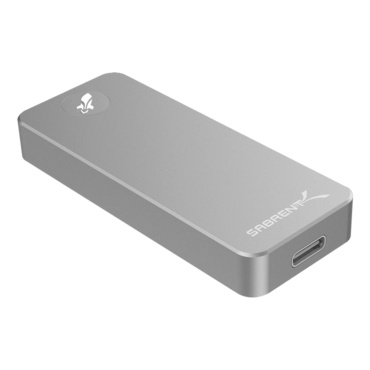 1TB Rocket Nano, 1000 / 1000 MB/s, USB-C 3.2 Gen 2, Silver, External SSD