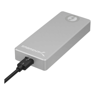 Thunderbolt™ 3 for PCIe NVMe M.2 SSD External Hard Drive Enclosure, Gray (EC-T3NS)