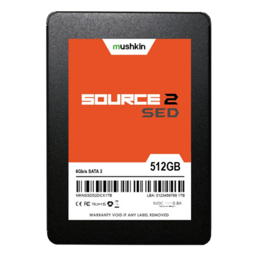 512GB Source 2 SED 7mm, 560 / 515 MB/s, 3D NAND, SATA 6Gb/s, SED, TCG Opal SSC, 2.5&quot; SSD