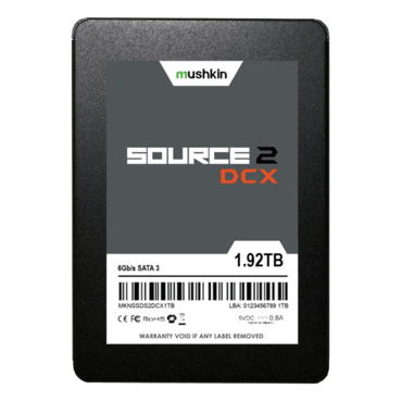 1.92TB Source 2 DCX 7mm, 560 / 515 MB/s, 3D NAND, SATA 6Gb/s, SED, TCG Opal SSC, 2.5&quot; SSD