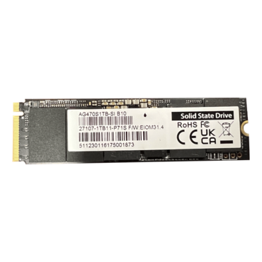 1TB AG470S1TB-SI B10, 3000 / 1800 MB/s, 3D NAND, PCIe NVMe 4.0 x4, M.2 2280 OEM SSD
