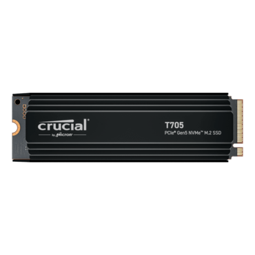 1TB T705, w/ Heatsink, 13600 / 10200 MB/s, TLC NAND, PCIe NVMe 5.0 x4, M.2 2280 OEM SSD