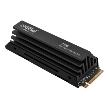 1TB T705, w/ Heatsink, 13600 / 10200 MB/s, TLC NAND, PCIe NVMe 5.0 x4, M.2 2280 OEM SSD