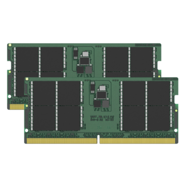 96GB (2 x 48GB) KVR56S46BD8K2-96 DDR5 5600MT/s, CL46, SO-DIMM Memory