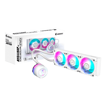 AORUS WATERFORCE X II 360 ICE, 360mm Radiator, Liquid Cooling System