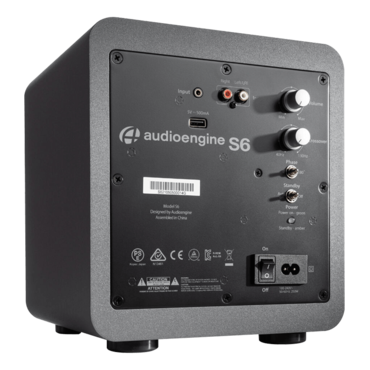 S6W-GRY, Wired/Wireless, Grey, 1.0 Subwoofer