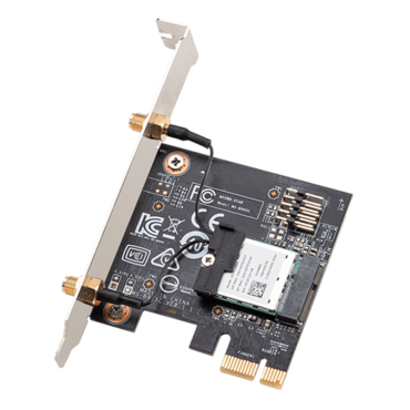 HERALD-BE NCM865 WI-FI 7, Tri-Band, Wi-Fi 7, Bluetooth 5.4, PCIe Wireless Adapter