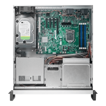 RM24100 (RM24100-0130C0), 2x 3.5" & 2x 5.25" External Bays, 2x 2.5" Internal Bays, 500W Flex ATX PSU, ATX, 2U Chassis