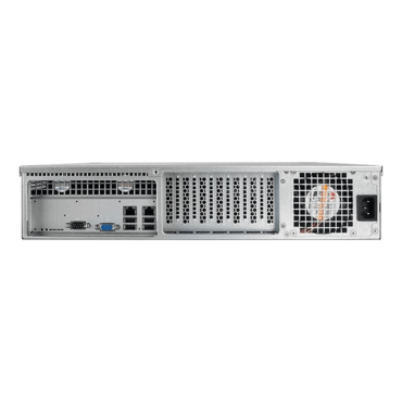 RM24100 (RM24100-0130C0), 2x 3.5" & 2x 5.25" External Bays, 2x 2.5" Internal Bays, 500W Flex ATX PSU, ATX, 2U Chassis