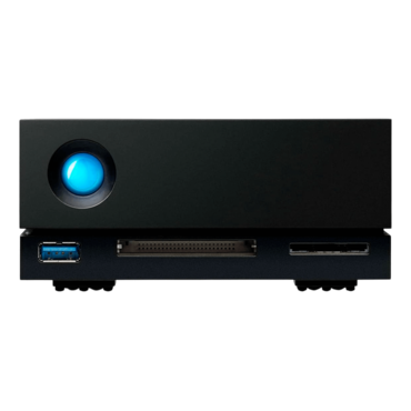 10TB LaCie 1big Dock, Thunderbolt™ 3, Black, External Hard Drive