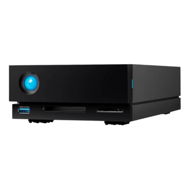 10TB LaCie 1big Dock, Thunderbolt™ 3, Black, External Hard Drive