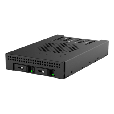 KM3-102M2-FR 3.5" bay for 2 x M.2 Nvme Cage SlimSas