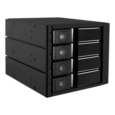 MKS-435TL Multi-Bay Internal Rack, 4 Drives for 3 Bay Space, SATA Mobile Rack