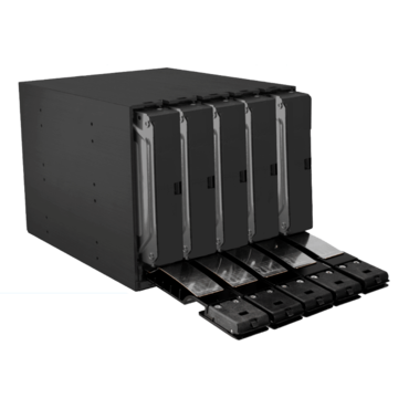 MKS-535TL Multi-Bay Internal Rack, 5 Drives for 3 Bay Space, SATA Mobile Rack