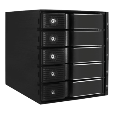 MKS-535TL Multi-Bay Internal Rack, 5 Drives for 3 Bay Space, SATA Mobile Rack