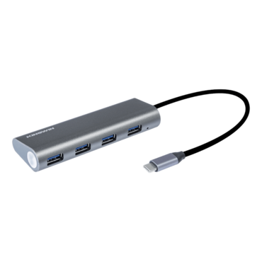 KSG-400-C 4 Port USB-C Hub Space Grey