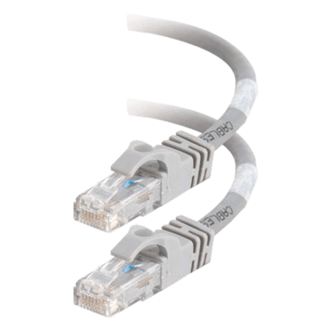 10ft Cat6 550 MHz Snagless Patch Cable - Gray
