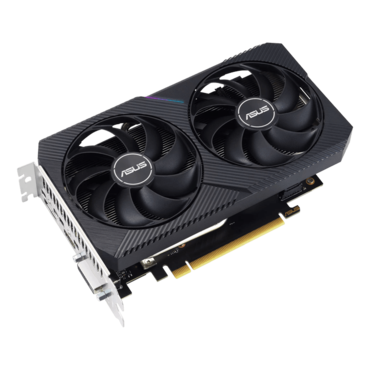 GeForce RTX™ 3050 DUAL-RTX3050-O8G-V2, 1822 - 1852MHz, 8GB GDDR6, Graphics Card