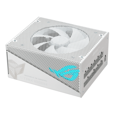 ROG STRIX 1000W Gold Aura White Edition, 80 PLUS Gold 1000W, Fully Modular, ATX Power Supply