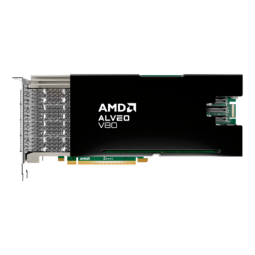 Alveo™ V80, 32GB HBM2e 820GB/s, Passive Cooling, PCI Express 4.0, Computing Accelerator