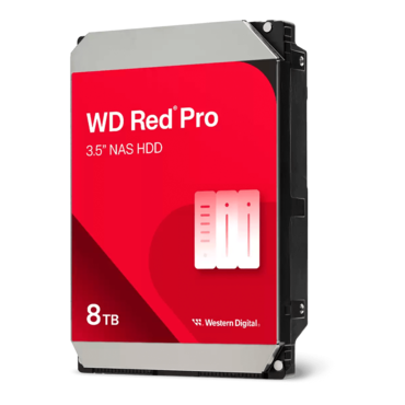 8TB Red Pro WD8005FFBX, 7200 RPM, SATA 6Gb/s, 256MB cache, 3.5&quot; HDD