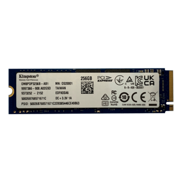 256GB 0M8PDP3256B, 2300 / 1100 MB/s, PCIe NVMe 3.0 x4, M.2 2280 OEM SSD