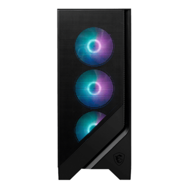 MAG FORGE 321R AIRFLOW, Tempered Glass, No PSU, ATX, Black, Mid Tower Case