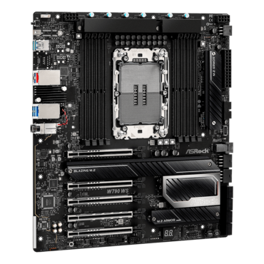 W790 WS R2.0, Intel® W790 Chipset, LGA 4677, E-ATX Motherboard