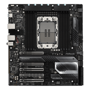 W790 WS R2.0, Intel® W790 Chipset, LGA 4677, E-ATX Motherboard