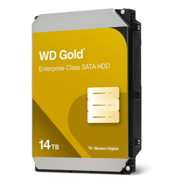 14TB Gold WD142KRYZ, 7200 RPM, SATA 6Gb/s, 512e, 512MB cache, 3.5&quot; HDD