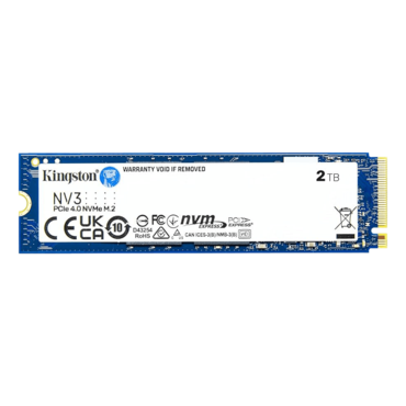 2TB NV3, 6000 / 5000 MB/s, 3D NAND, PCIe NVMe 4.0 x4, M.2 2280 SSD