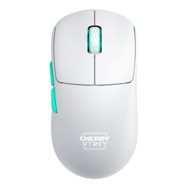 XTRFY M68 WIRELESS, 26000-dpi, Wired/Wireless, White, Optical Gaming Mouse
