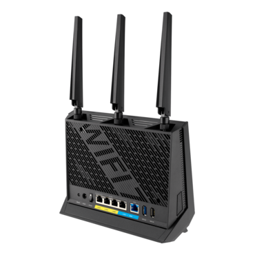RT-BE86U, IEEE 802.11be, Dual-Band 2.4GHz / 5GHz, 1032 / 5764 Mbps, 3xRJ45, 1 x USB 3.2/1 x USB 2.0, Wireless Router