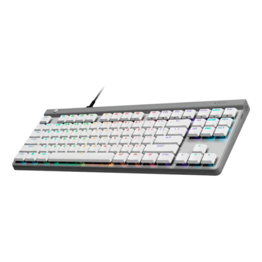 G515 TKL, RGB, GL Tactile, Wired, White, Mechanical Gaming Keyboard