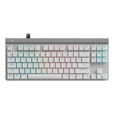 G515 TKL, RGB, GL Tactile, Wired, White, Mechanical Gaming Keyboard