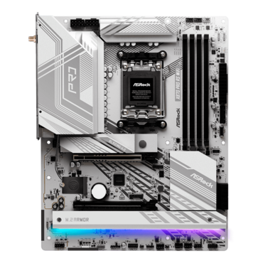 X870 Pro RS WiFi, AMD X870 Chipset, AM5, ATX Motherboard