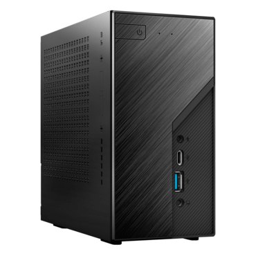 DeskMini B760W - TAA Compliant, Intel® B760 Chipset, 2x DDR4 SO-DIMM Memory, 2x M.2 SSD, 2x 2.5&quot; HDD/SSD, 120W Power Adapter, Mini PC Barebone