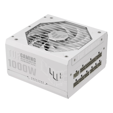 TUF-GAMING-1000G-WHITE, 80 PLUS Gold 1000W, Fully Modular, ATX Power Supply