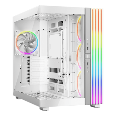 Light Base 900 FX, Tempered Glass, No PSU, E-ATX, White, Full Tower Case