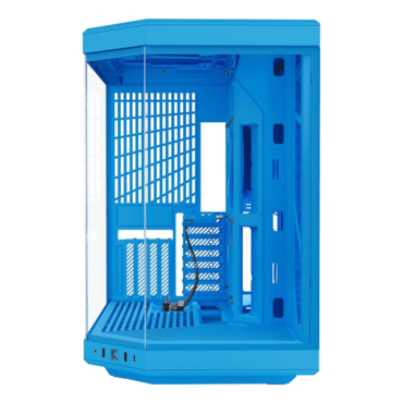 Y70, Tempered Glass, No PSU, E-ATX, Blueberry Milk, Mid Tower Case