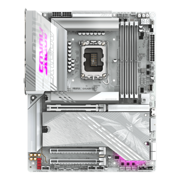 Z890 AORUS ELITE X ICE, Intel® Z890 Chipset, LGA 1851, Thunderbolt™ 4, ATX Motherboard