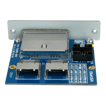 ZAGE-D-8788-DU Dual miniSAS SFF-8087 to SFF-8088 Device Adapter