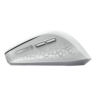 STREAM MOUSE COMFORT, 4000-dpi, Wireless, White, Laser Ergonomic Mouse