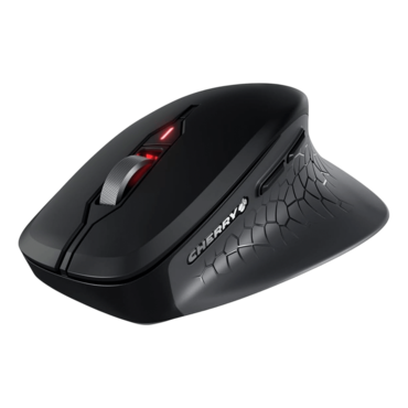 STREAM MOUSE COMFORT, 4000-dpi, Wireless, Black, Laser Ergonomic Mouse