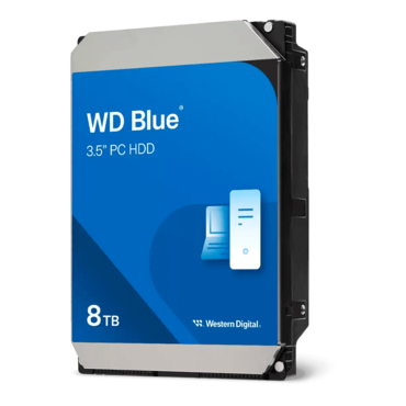 8TB Blue WD80EAZZ, 5640 RPM, SATA 6Gb/s, 256MB cache, 3.5&quot; HDD