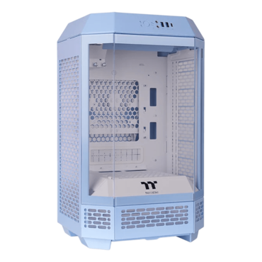 Tower 250, Tempered Glass, No PSU, Mini-ITX, Hydrangea Blue, Mini Tower Case